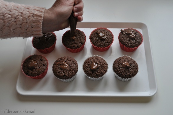 Nutella cupcakes voor Moederdag